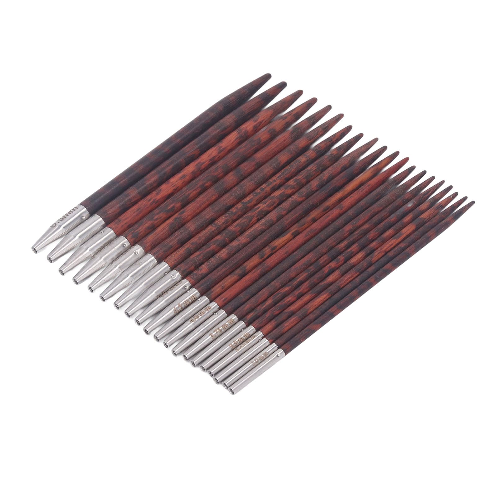 Circular Knitting Needle Set de 3 a 6.5 mm Manija de madera ergonómica Juego de agujas circular con bolsa de almacenamiento para DIY Craft Diy
