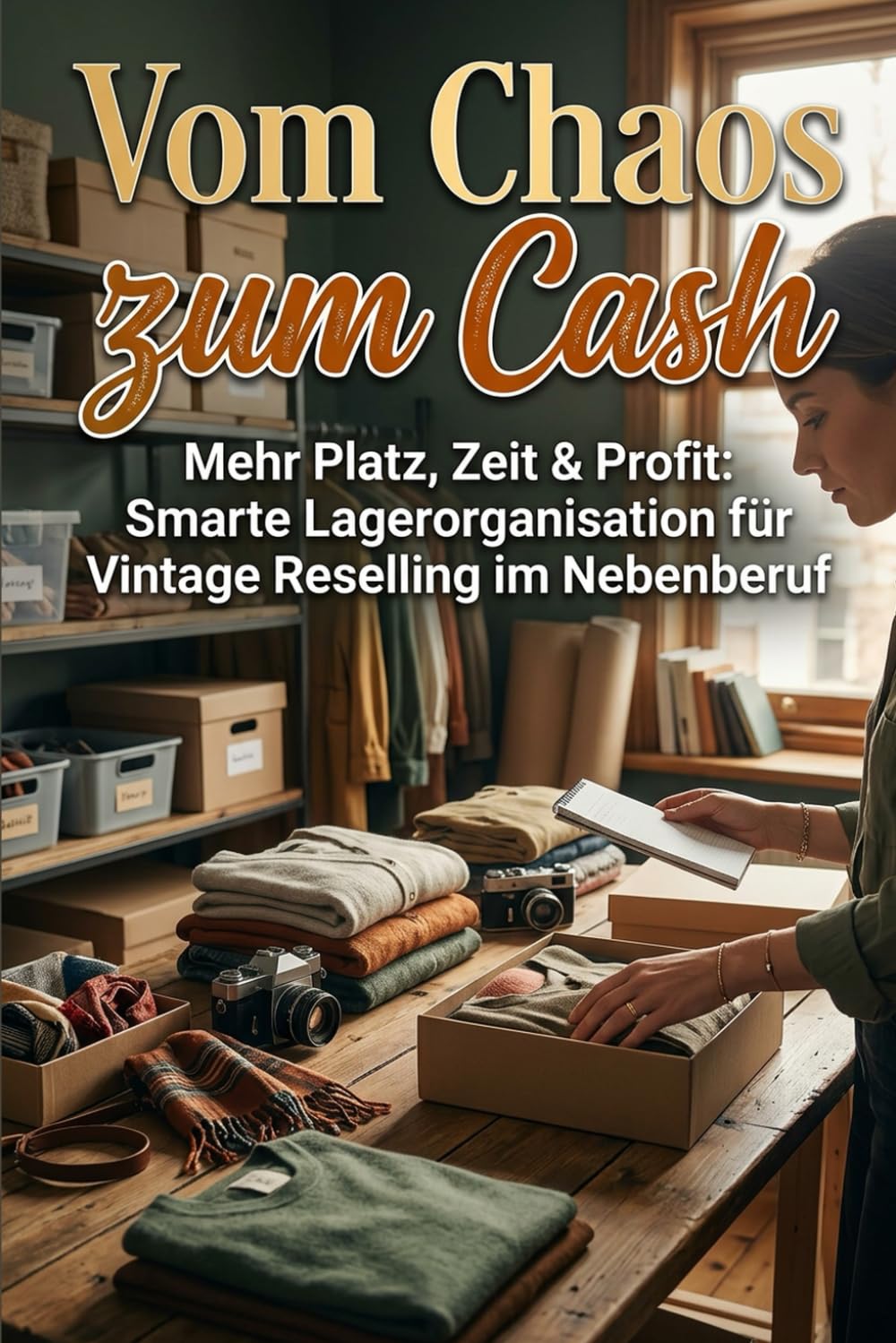 Vom Chaos zum Cash: Mehr Platz, Zeit & Profit: Smarte Lagerorganisation für Vintage Reselling im Nebenberuf