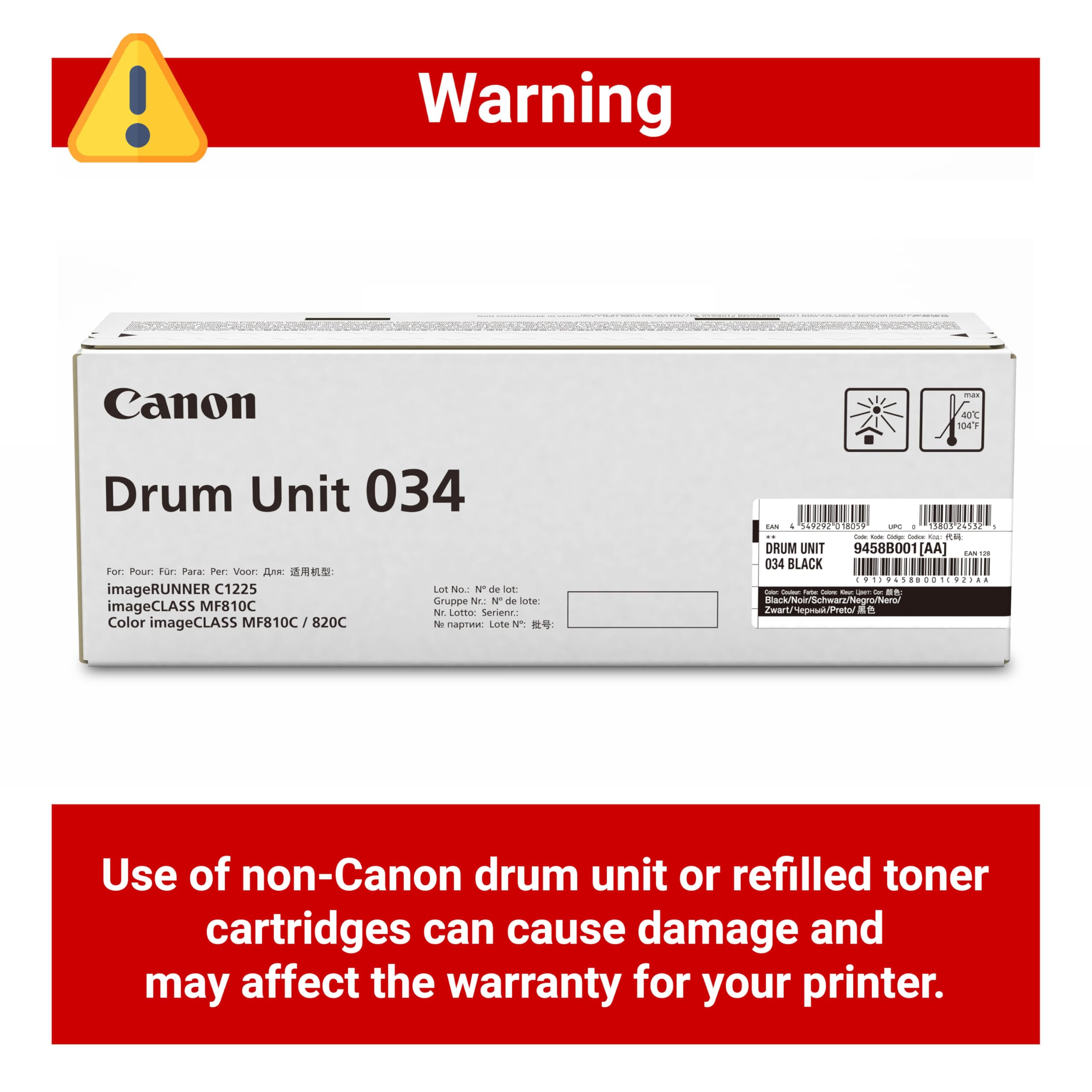 Canon DRUM Cartridge 4本セット 4本セット Canon DRUM Cartridge Canon DRUM Cartridge 4本