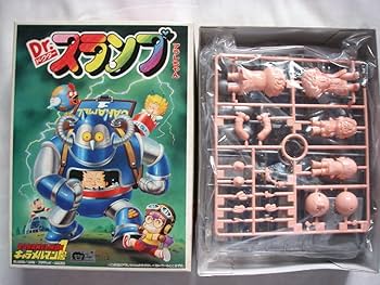 Amazon.co.jp: 旧 キャラメルマン1号 プラモデル 鳥山明 バンザイ 昭和