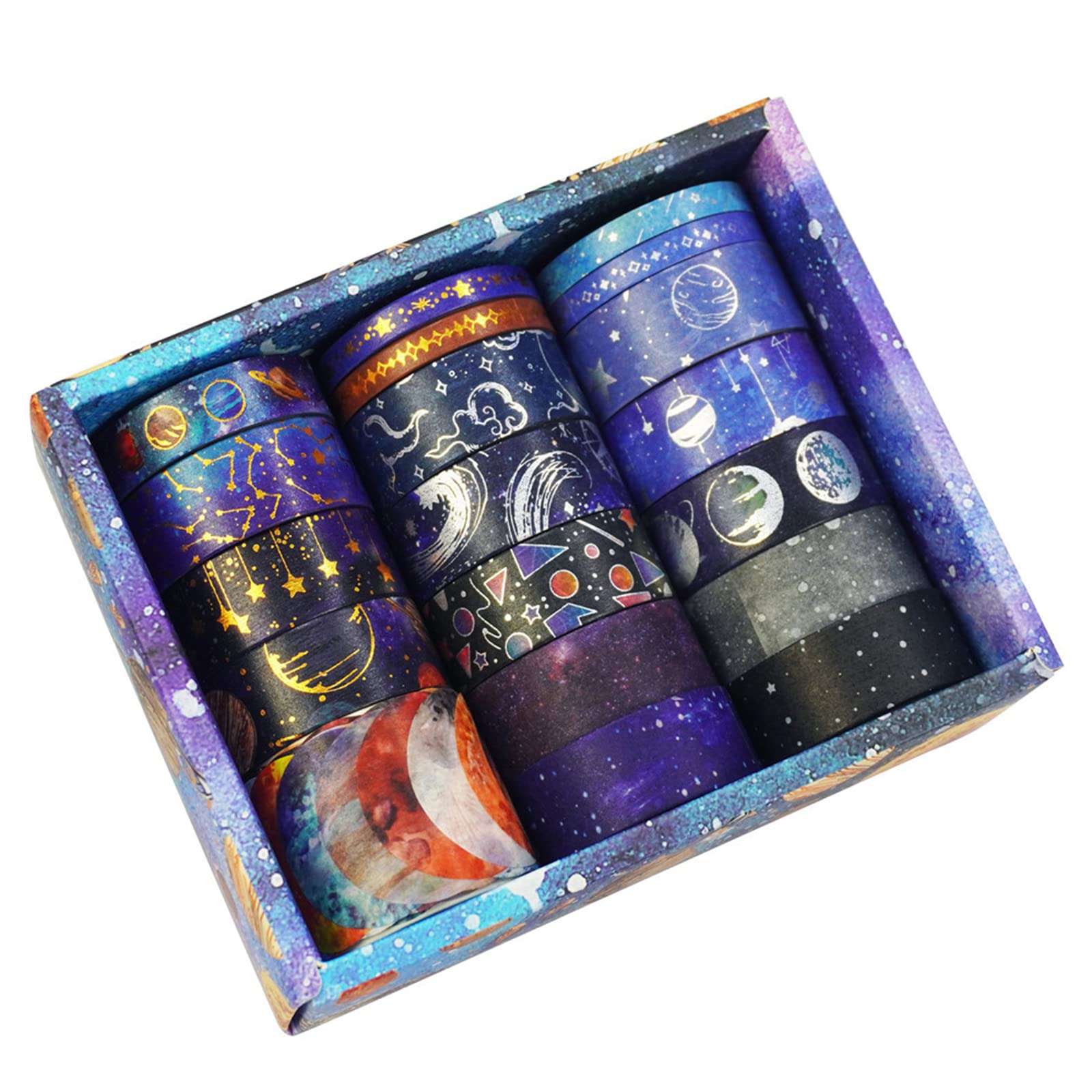 38 Rolek Zestawu Upominkowego Slim Washi Tape, TaśMa MaskująCa Dla Dzieci I DorosłYch, Klej Dekoracyjny Do Majsterkowania, Pakowanie PrezentóW, MateriałY Do Scrapbookingu