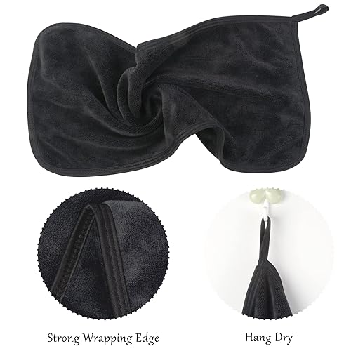 Vista 20 de SUNLAND Toallas faciales de microfibra reutilizables para quitar el maquillaje, paños faciales para baño, 11 x 11 pulgadas, paquete de 6