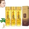 Ginseng Gold Polypeptide Anti-Aging Essence, Ginseng Anti-Wrinkle Serum, Ginseng Extract Anti-Wrinkle Essence, Firming Saggy Skin, Ginseng Face Toner Anti-Wrinkle Essence (Pack of 3)