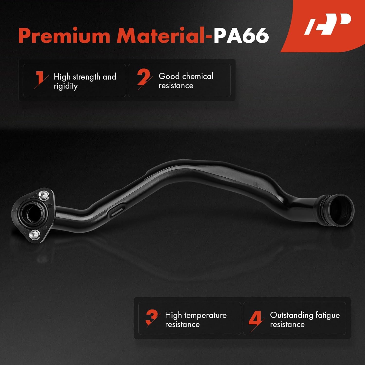 A-Premium Engine Crankcase Breather Hose Compatible with Volkswagen Jetta 1997-1999, Passat 1996-1997, Golf 1997-1998, 1.9L