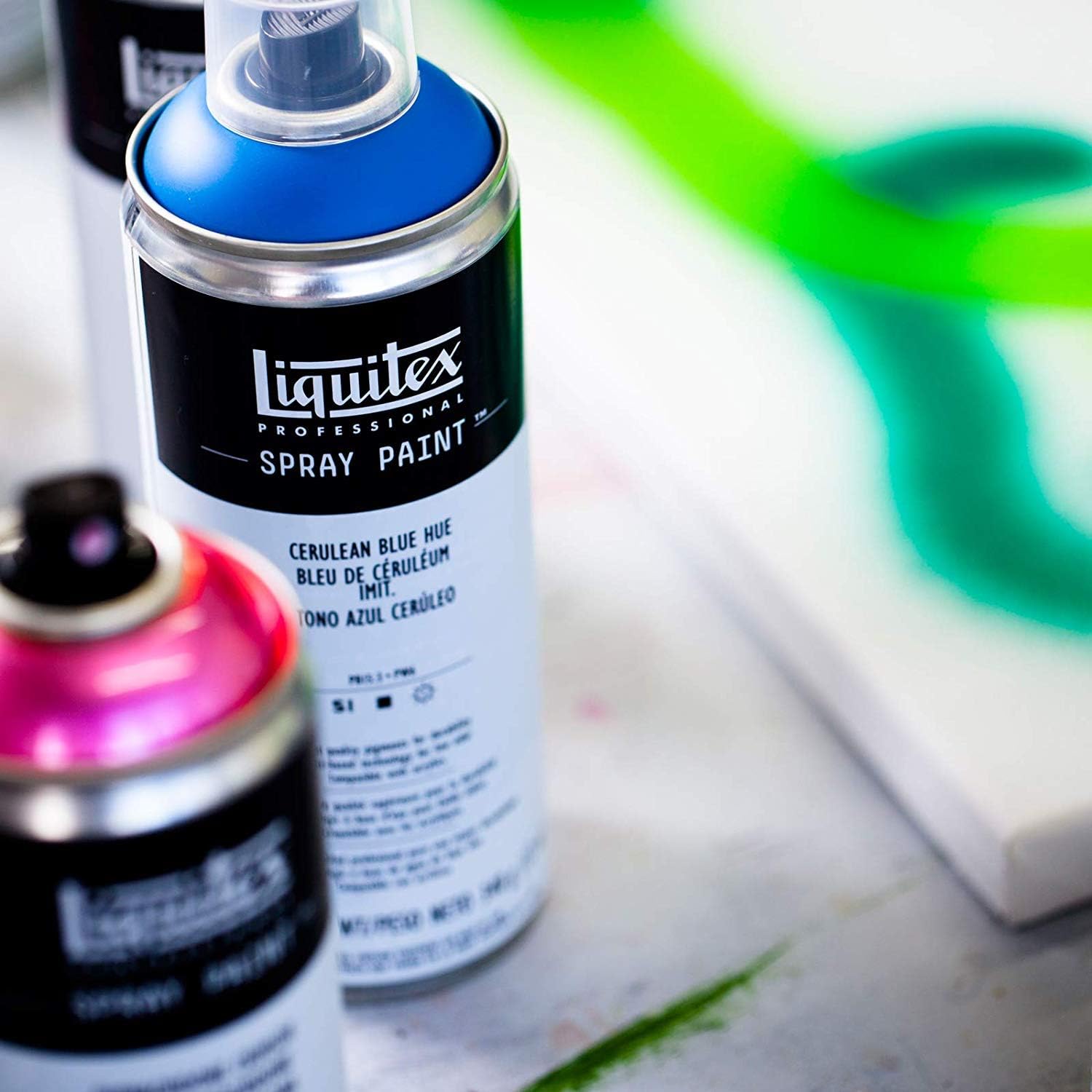 Liquitex Professional Spray Paint, 12-oz (400ml), Emerald Green