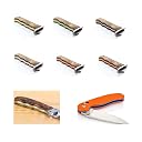 HAISDA G10 Spacer 4" x 10" x 1/25" (100 x 250 x 1 mm) Handle Material for knife making grips scales,Pack of 1 piece (White) gallery image