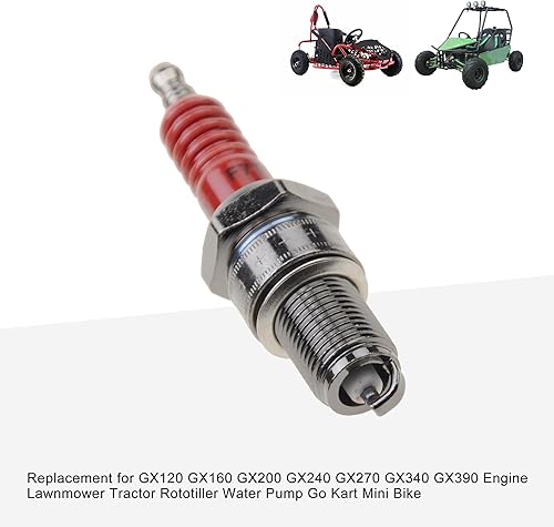 Miniatura 5 de GOOFIT Bobina de encendido Magneto Generador con bujías F7TC Reemplazo para GX120 GX160 GX200 GX240 GX270 GX340 GX390 Motor Cortacésped Tractor