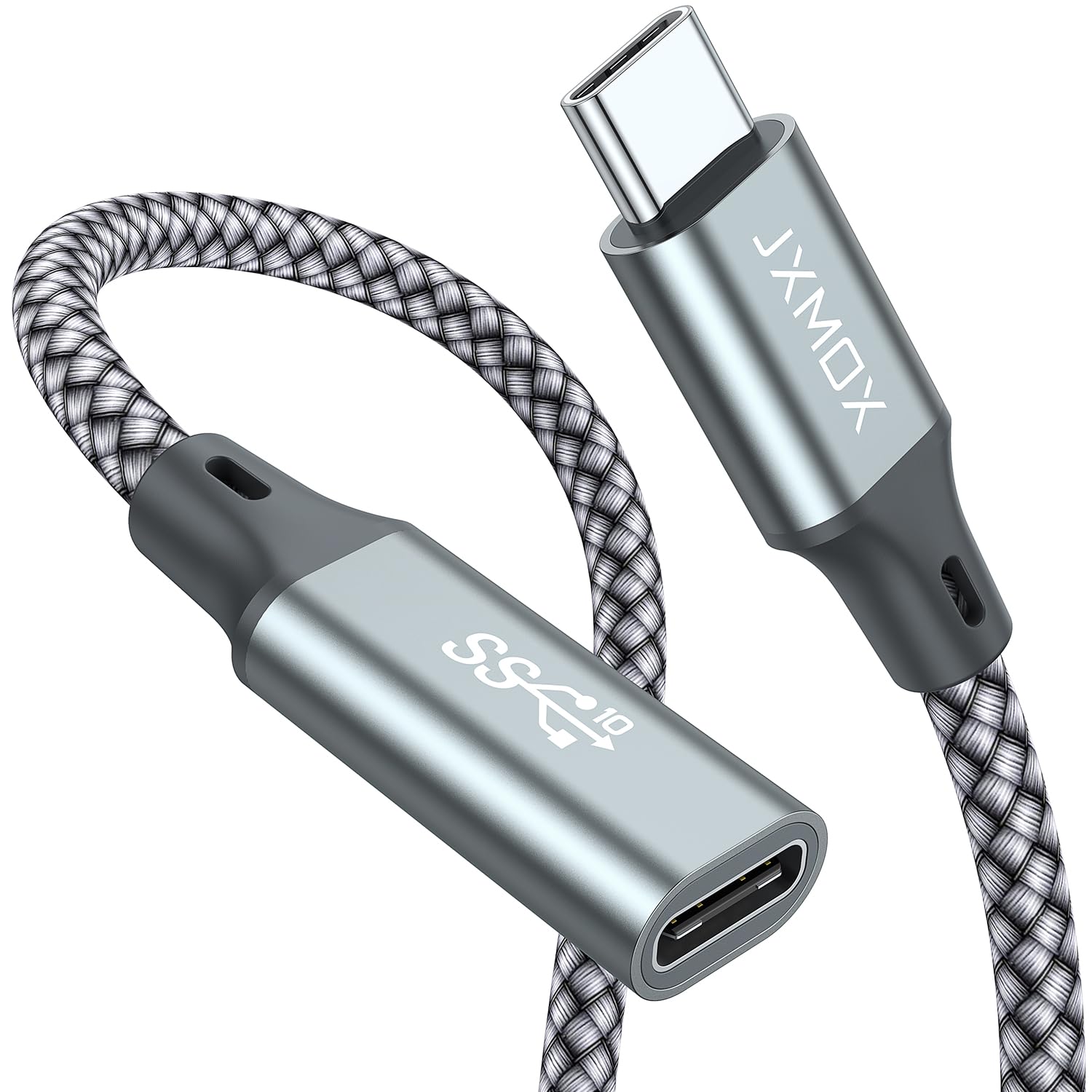 Amazon.com: JXMOX USB C Extension Cable (3.3Ft/1m/10Gbps), USB 3.2
