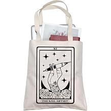 The Nail Artist Gifts Nail Tech Gift for Women Nail Technician Travel Tote Bag Nail Art Lover Gift Beautician Gift Nail Tech Tote