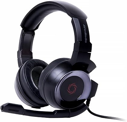 AVerMedia SonicWave GH335 Stereofonico Padiglione auricolare Nero AVerMedia SonicWave GH335 Stereofonico Padiglione auricolare Nero