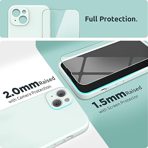 Miniatura 113 de SURPHY Compatible con iPhone 13 Mini Funda con Protector de Pantalla, (Protección de Cámara y Forro de Microfibra Suave) Funda de Teléfono