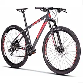 Bicicleta Aro 29 Sense One 2024 Freio Hidráulico 3x7 Velocidades Grafite Coral