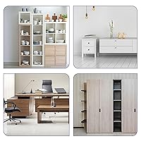 Vista 5 de uxcell Tuerca de bloqueo de leva para muebles, 20 piezas de 0.368 x 0.378 in, conector de junta, tuercas de bloqueo para muebles