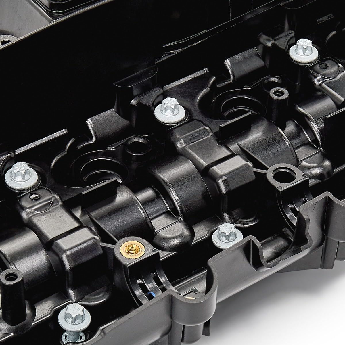 RIDEX 977C0090 Coperchio punterie con guarnizione cappa testa del cilindro con valvola di sfiato con bulloni/viti Compatibilità con MINI Hatchback R56