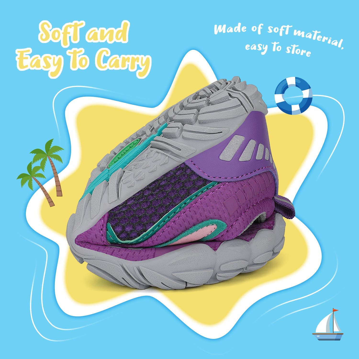 Saguaro Zapatos de Trail Niños Niñas Zapatos Deportivos Transpirable Antideslizante
