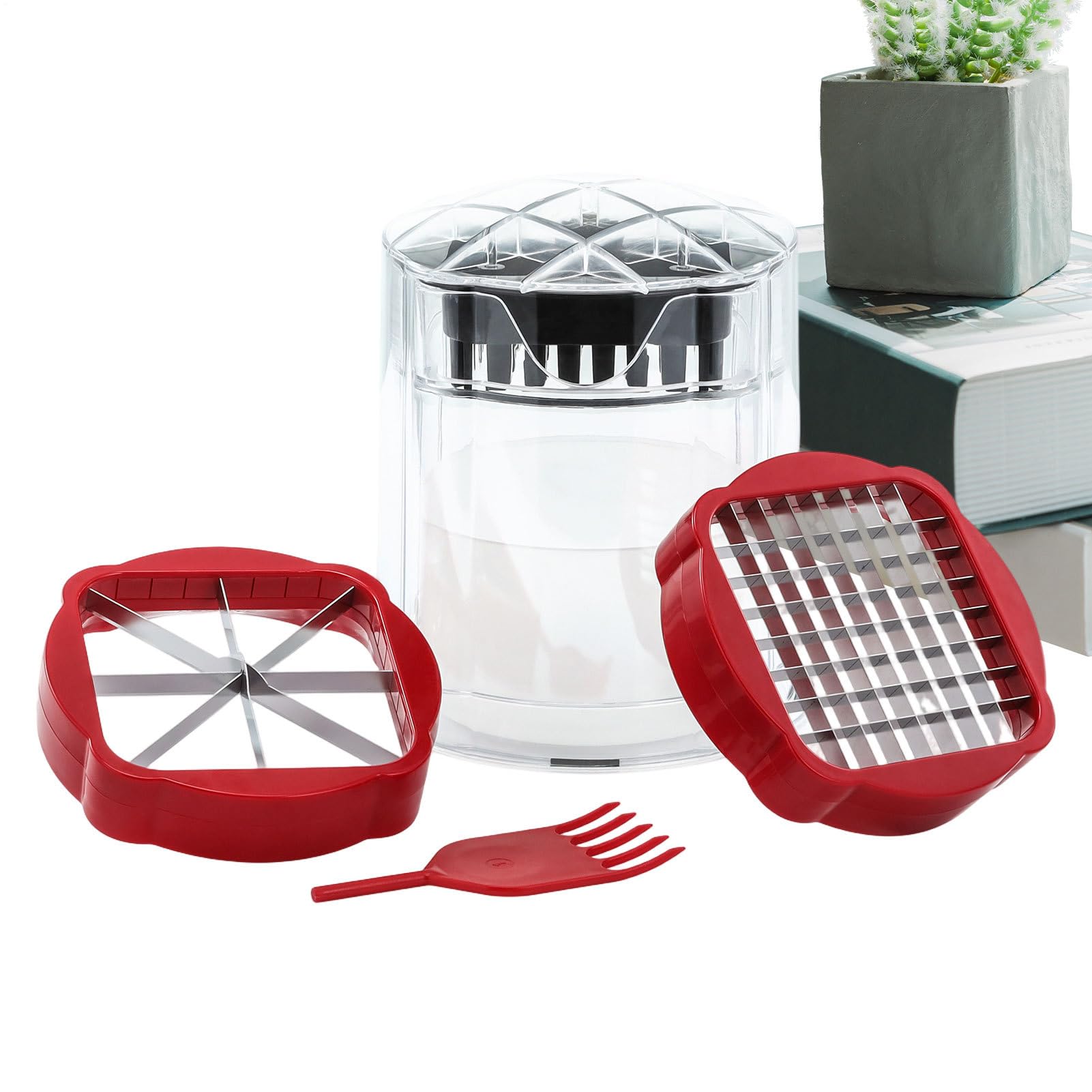 Slicer de grille de légumes efficace pour frites maison sans effort à la main