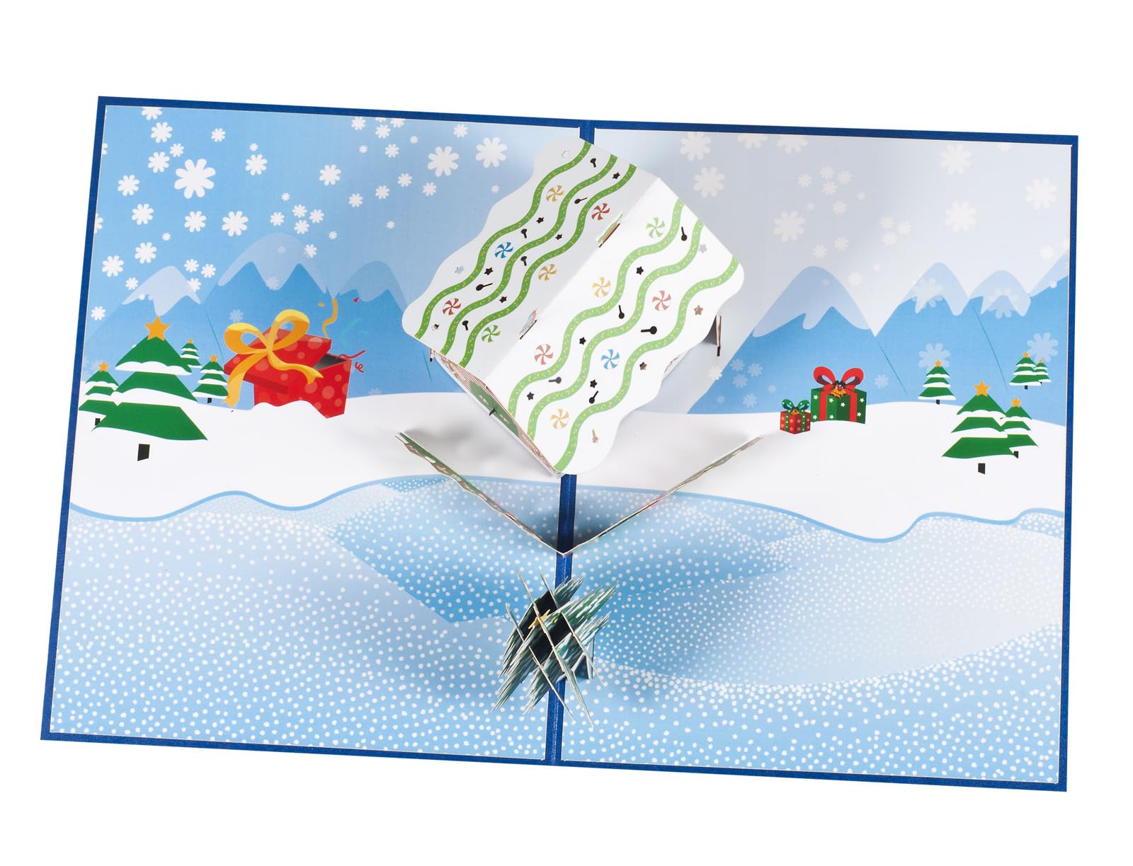 Etichetta pop-up natalizia stampabile con casetta di pan di zenzero, biglietti pop-up, etichetta a tre ante, tutorial, Cricut, download della casa di Natale - Italia