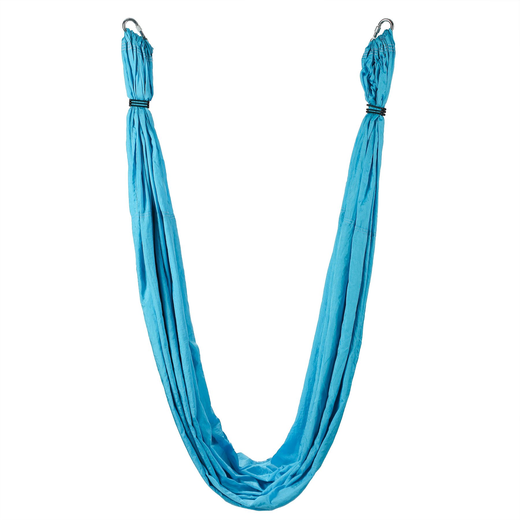 Aerial Yoga Swing Hängematte - Fliegen Silk Hammock Schaukel für Fitness, Anti-Schwerkraft - 180kg/400 lbs Belastung (Blau)