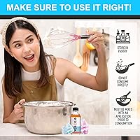 Vista 63 de Dolce Flav Cotton Candy Extract – Kosher, Sugar-Free, Concentrated Carnival-Style Flavoring for Baking, Frostings & Drinks, Includes Measured