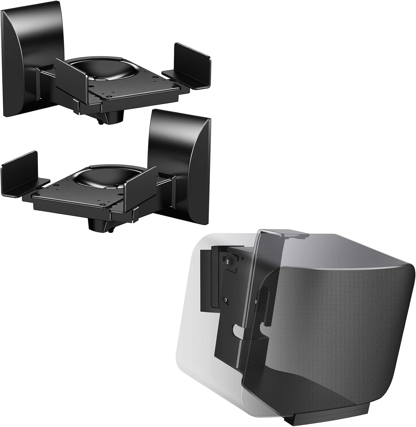 WALI Bundles Speaker Wall Mounts+Speaker Wall Mount