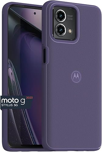 Miniatura 34 de Motorola Funda protectora para Moto G Pure (2021), ajuste de precisión, elegantes fundas para teléfonos con absorción de golpes, color negro Negro
