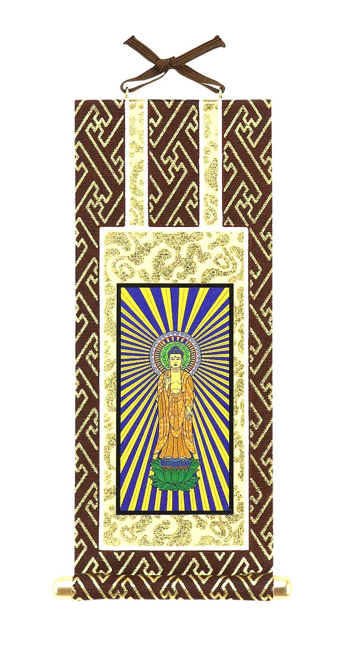 Amazon｜『浄土真宗大谷派』オリジナル掛軸 本尊のみ (阿弥陀