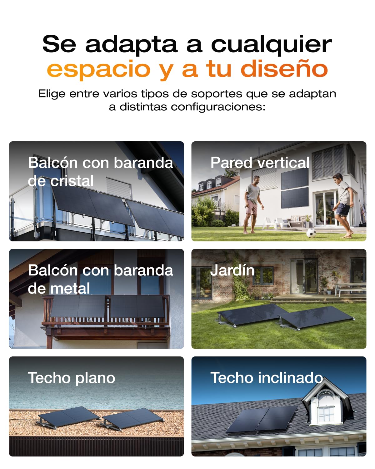 Kit solar ECOFLOW STREAM, inversor de 800W, 2 panele solare FV 400 W, inversor de inyección a red inteligente con WiFi y control mediante aplicación para balcones, jardines, techos, paredes verticales