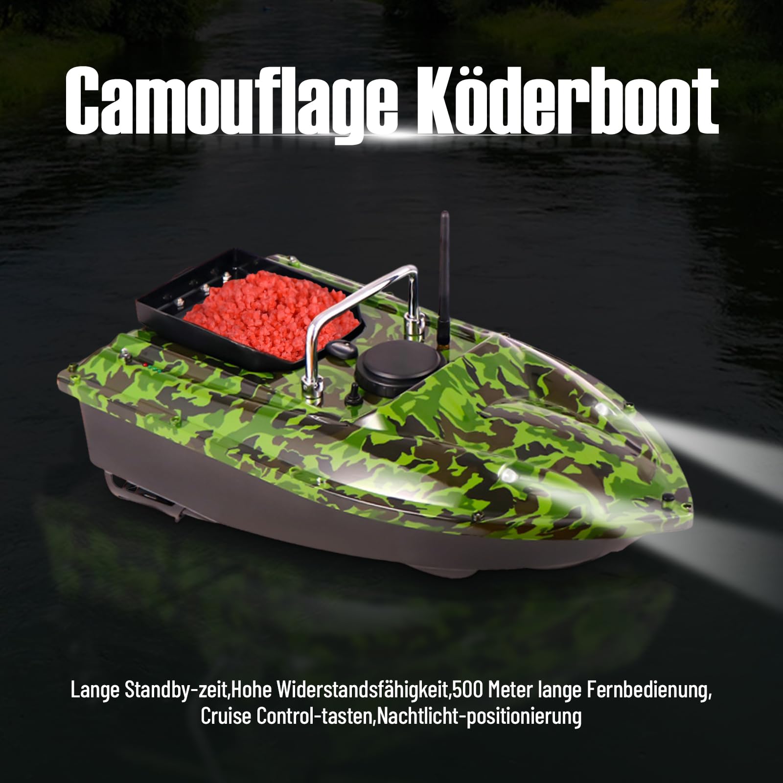 Raptor X-WIDE 470 Dark Camouflage - Airdeck - Raptor Boats