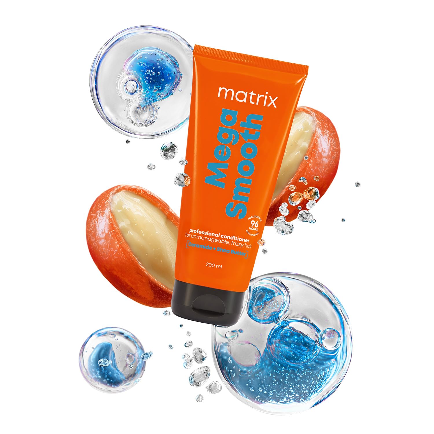 Matrix Opti Care Smooth Straight Professional Conditioner for Ultra Smooth Intensely Moisturized Hair with Shea Butter, Paraben Free, 196g-image-46