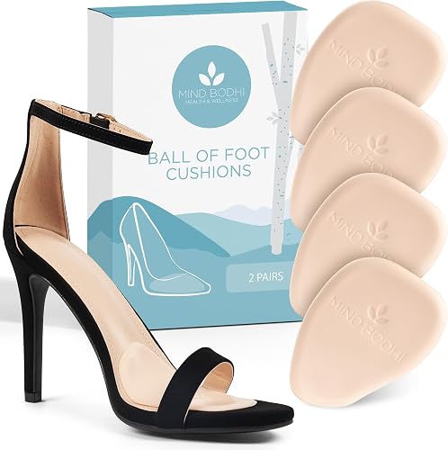 Mind Bodhi Ball of Foot Cushions 2 Pairs