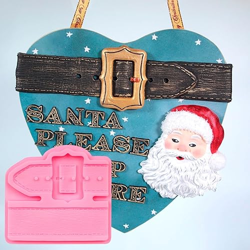 Miniatura 4 de Moldes de silicona para cinturón, moldes de chocolate, molde para hornear para decoración de pasteles, decoración de cupcakes, caramelo, azúcar,