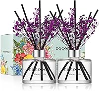 Vista 44 de COCODOR - Difusor con varillas de junco, 6,7 onzas (200 ml), decoración para el hogar y la oficina, fragancia para regalar, lavanda de jardín, 1
