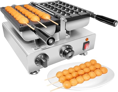 ALDKitchen Plancha para gofres  Waffles en un palo  Máquina para hacer gofres  110 V (3 cuentas en forma de perlas)