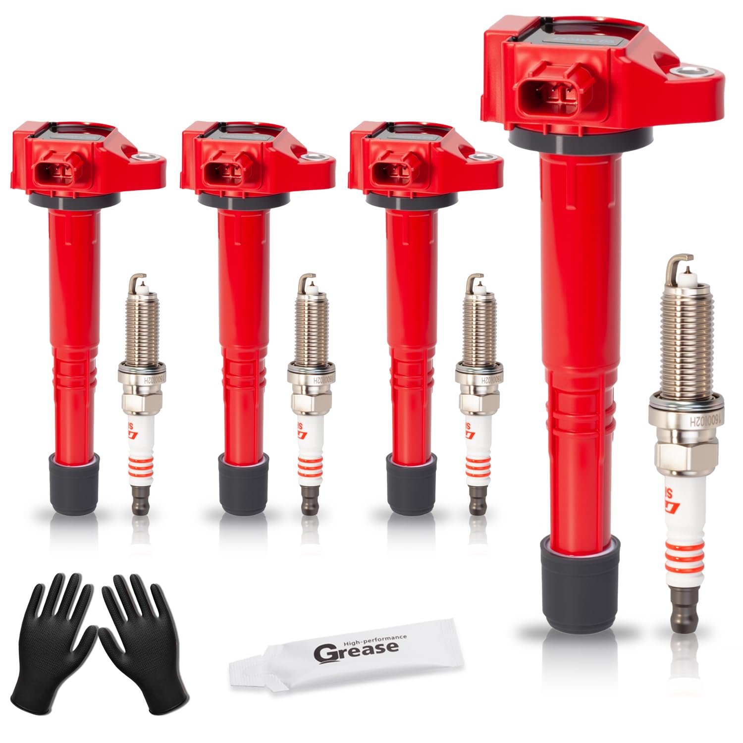 Photo 1 of DOWYTA Set of 4 Upgraded Ignition Coil Pack | Iridium Spark Plugs