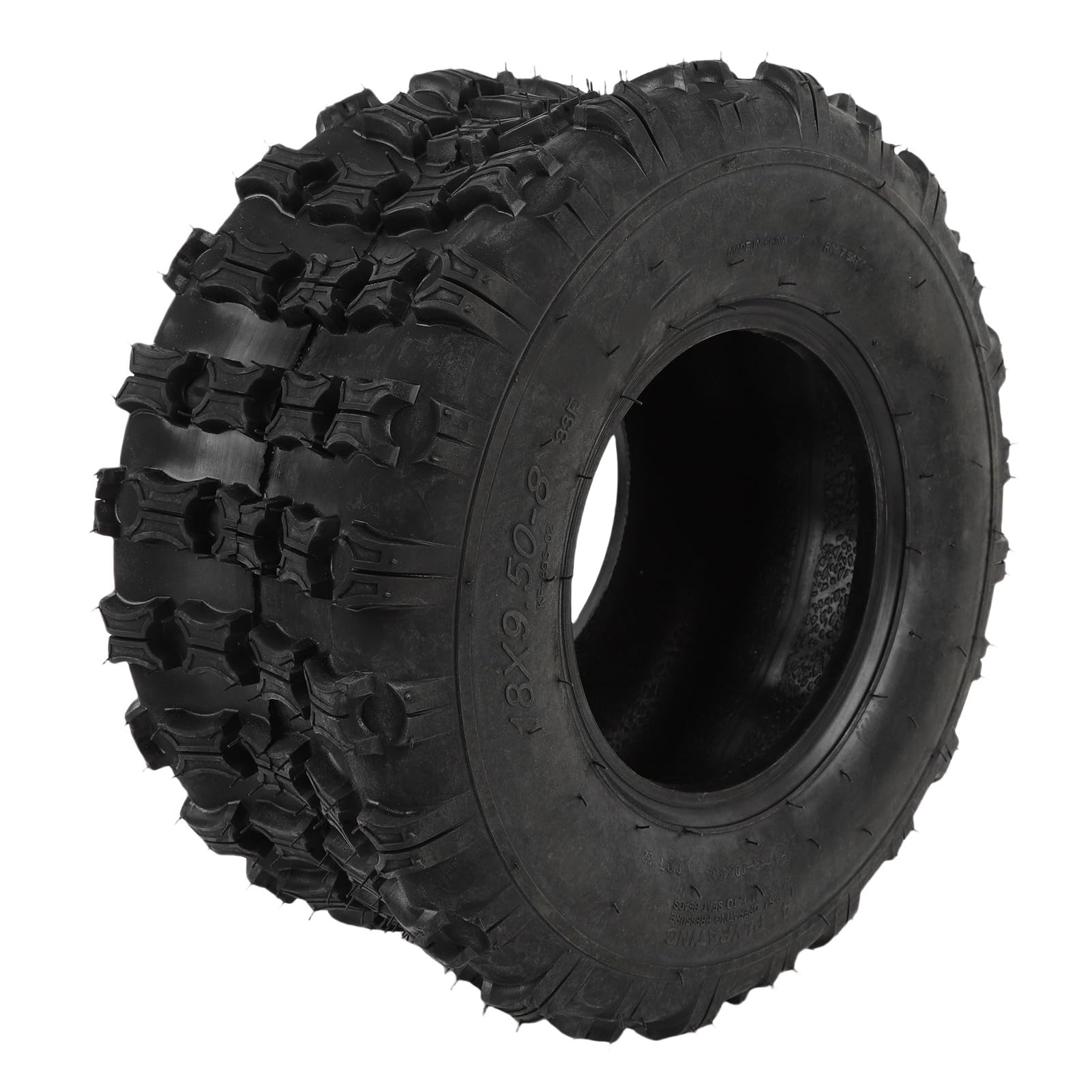 18x8,50-8 Pneumatico in Gomma a Prova di Esplosione 6pr Tubeless Eccellente Trazione ATV Utv Cart Mower