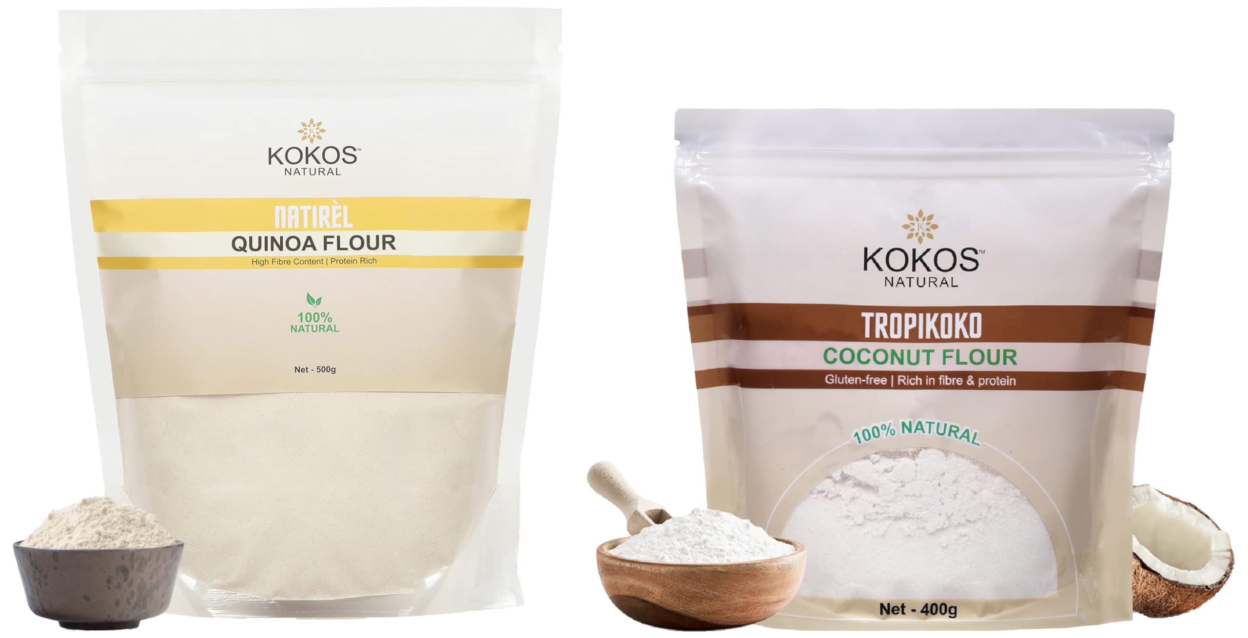 See full amazon price history chart for Kokos Natural - Quinoa Flour, 500 g - Coconut Flour Pouch 400 g - Total 900 Gm Kokos Natural - Quinoa Flour, 500 g - Coconut Flour Pouch 400 g - Total 900 Gm (B0CMXGFYKV) Amazon Price History, Amazon Price Tracker