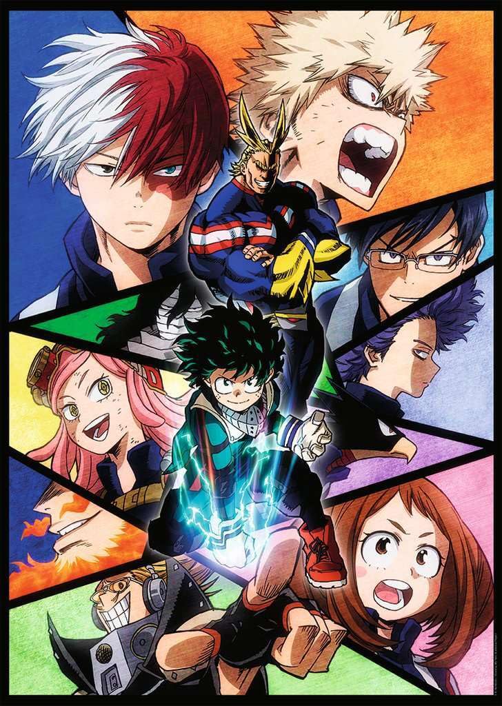 Ravensburger - Puzzle 1000 Pezzi My Hero Academia | Puzzle Adulti E Bambini Con Una Misura Di 70x50 Cm | Regalo Per Adulti E Bambini Da 14 Anni E Più | Puzzles Ravensburger