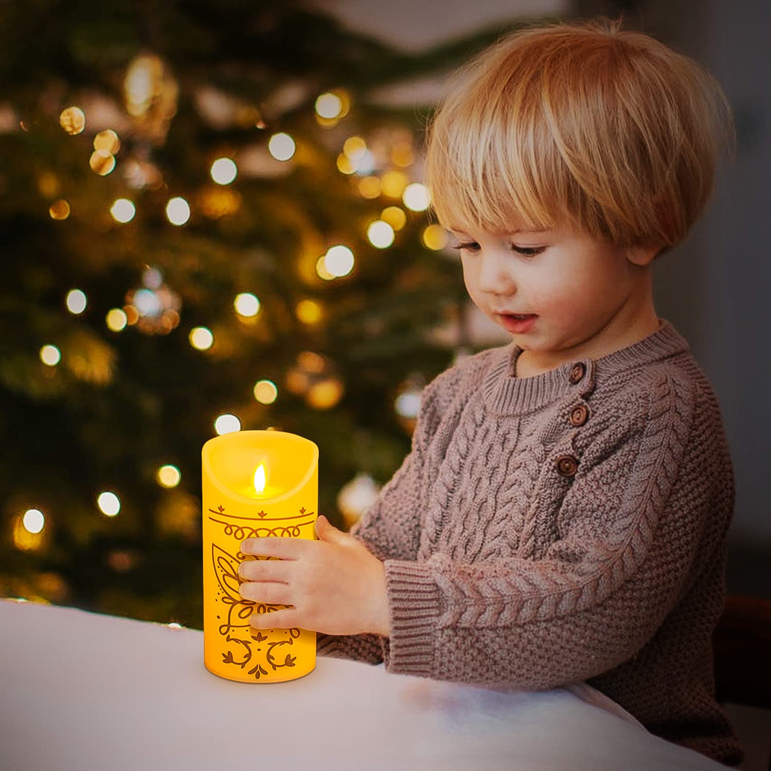 Amazon.com: AgoKud Encanto Miracle Candle with Remote Control, Plastic LED Magic Flameless Candle, Wax Pillar with Moving Flame : Tools & Home Improvement Amazon.com: AgoKud Encanto Miracle Candle with Remote Control, Plastic LED Magic Flameless Candle, Wax Pillar with Moving Flame : Tools & Home Improvement