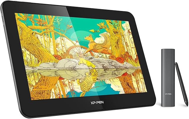 XP-PEN Artist Pro 16TP Drawing Tablet with 4K Multi-touch Screen, 92% Adobe RGB Color Gamut, 16 Inch Full Laminated Graphic Monitor Compatible with Windows and Mac