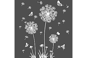 Dandelion Wall Decals Peel and Stick: Unleash Creativity and Uplift Your Space