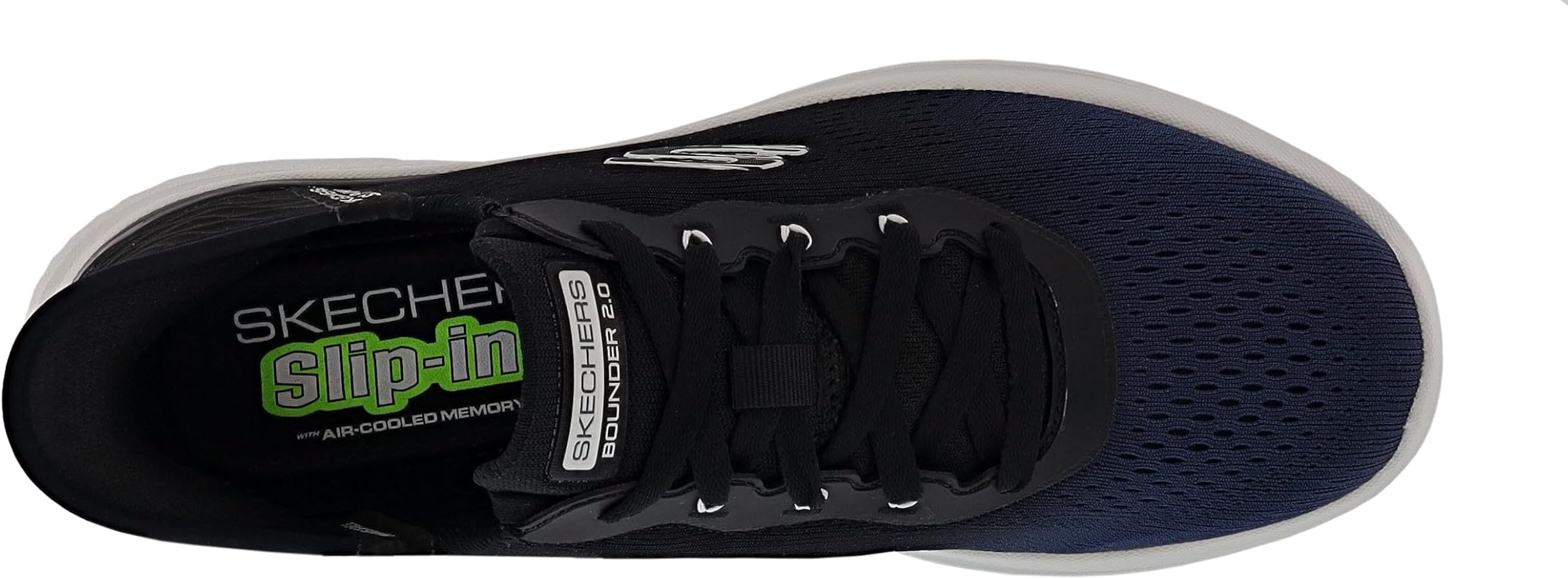 Skechers Men's Slip-ins: Bounder 2.0 - Tellem Sneaker Navy/Black