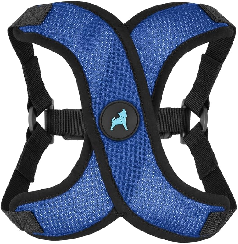 Peitoral Vest Step-in Comfort X Lite para Cães Gooby Azul Tamanho Grande