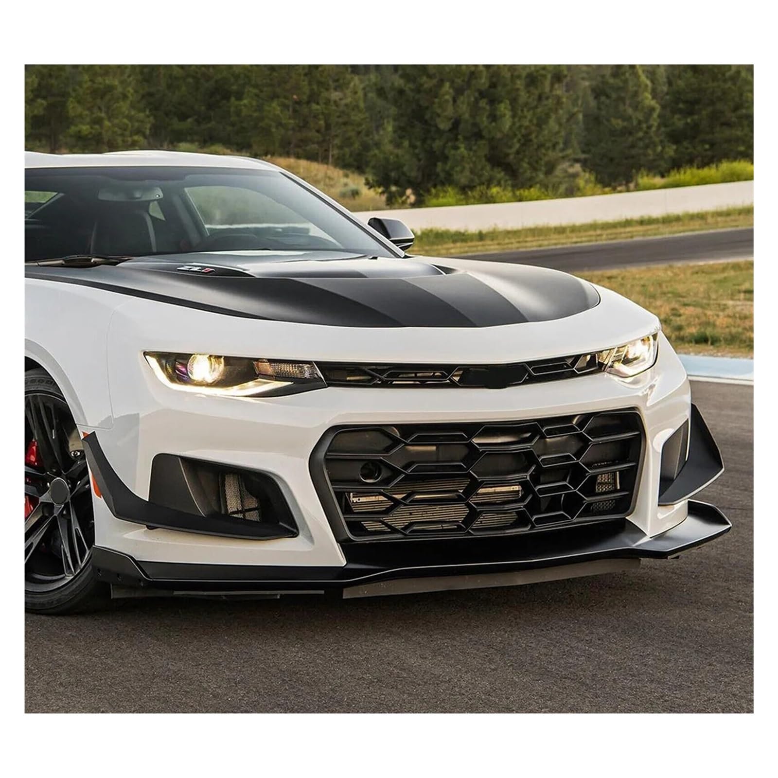 Amazon | 車用フロントバンパーコーナーカナードサイド