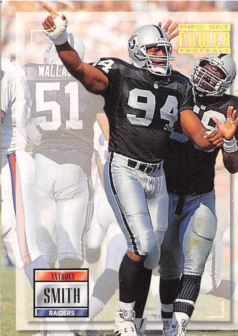 Amazon.com: 1993 Pro Set Power Gold Football #94 Anthony Smith Los