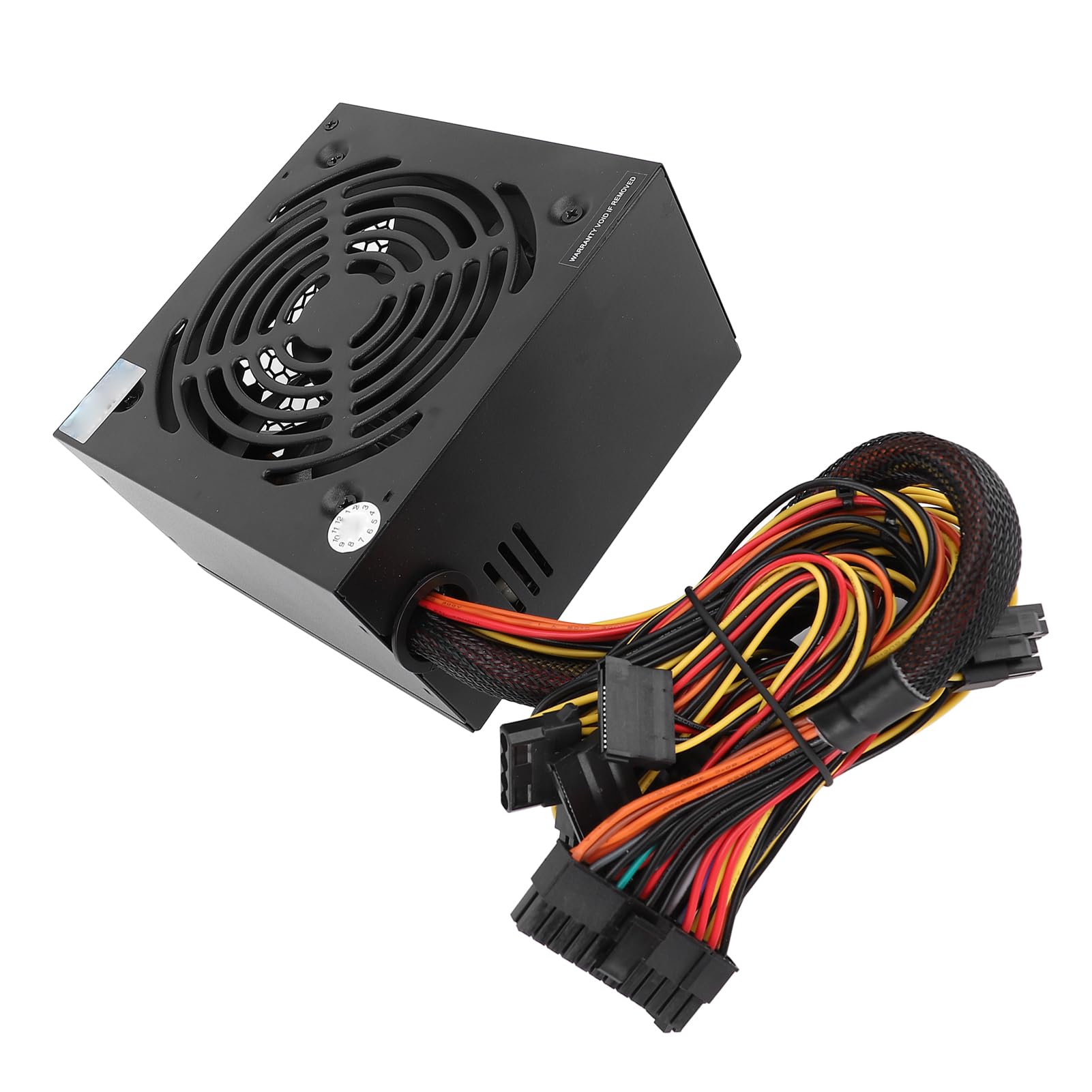 Generic Fuente de Alimentación Negra para PC de Escritorio de 300 W con Ajuste de Velocidad del Ventilador para Tarjetas Gráficas de Juegos para Usuarios de y Eficiencia Energética