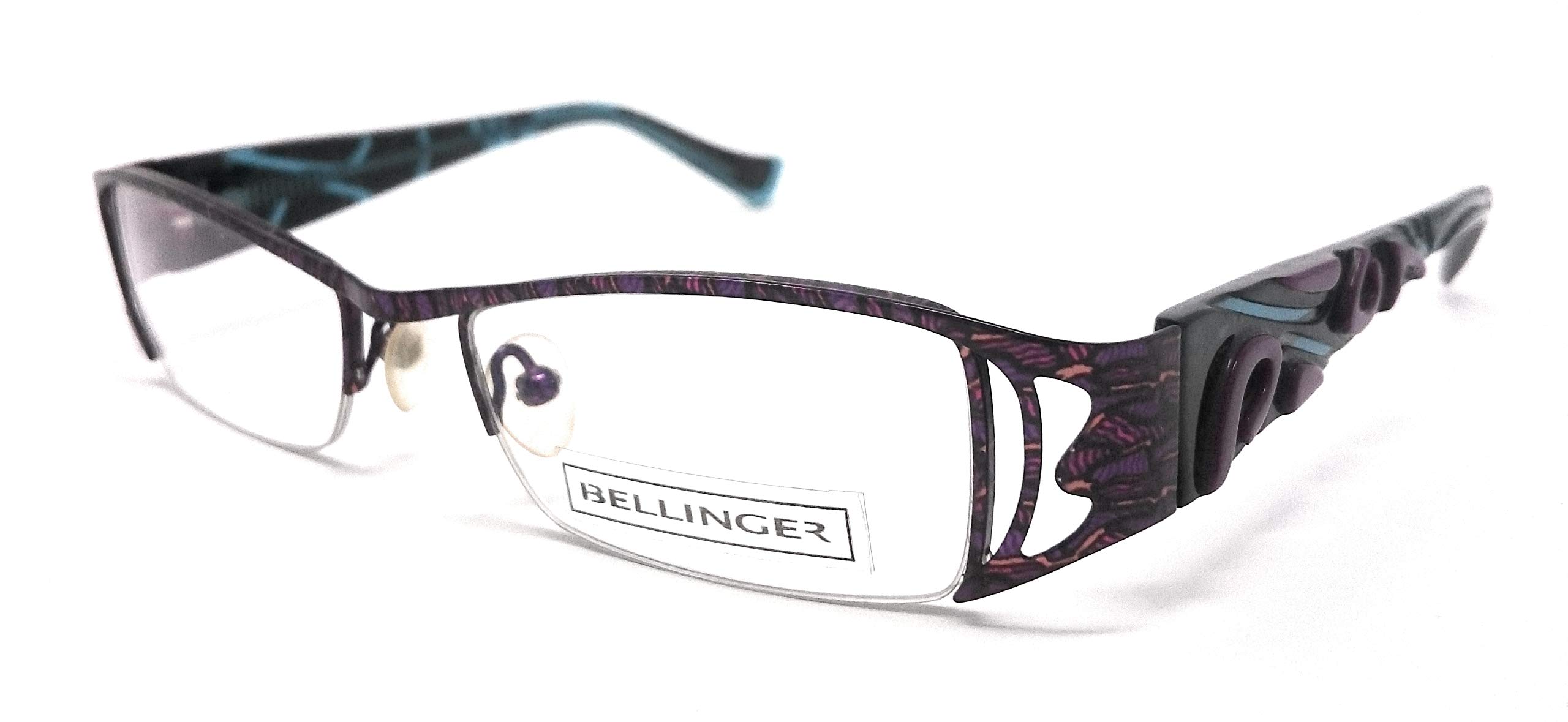 Gafas de visión Bellinger Cheops para mujer en morado y verde talla 60 5