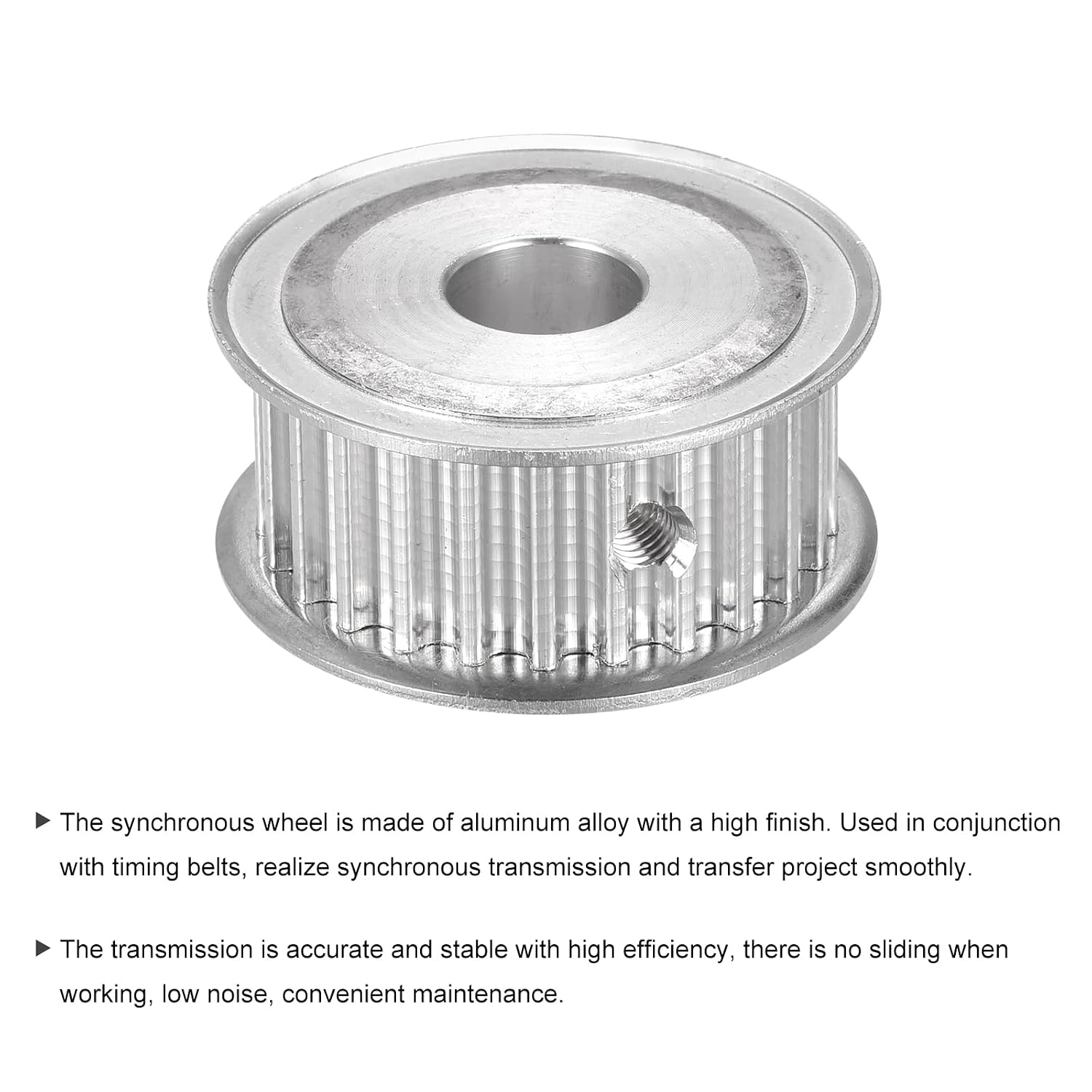 MECCANIXITY 5M 25Teeth Timing Pulley Synchronous Wheel Timing Belt Drive Without Step 5mm Pitch 12mm Bore for Belt, 3D Printer, CNC