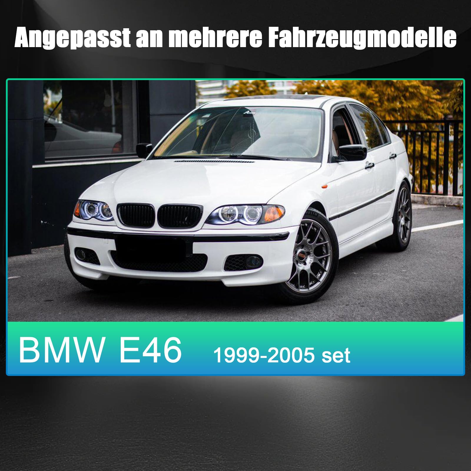 Autoradio per BMW E46 Serie 3 1999-2004 Compatibile con Wireless Carplay e Android Auto, radio touchscreen da 7 pollici/Bluetooth/FM/AM/USB/DSP/RSP/RDS/SWC/Mirror Link