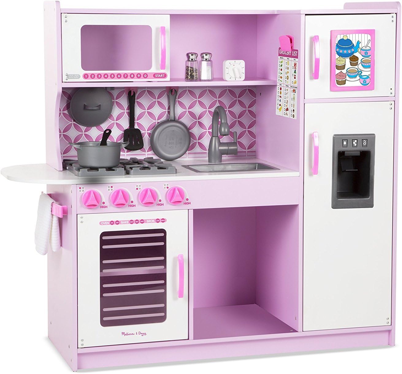 Melissa & Doug Chef's Kitchen, Pretend Play Set, Cupcake