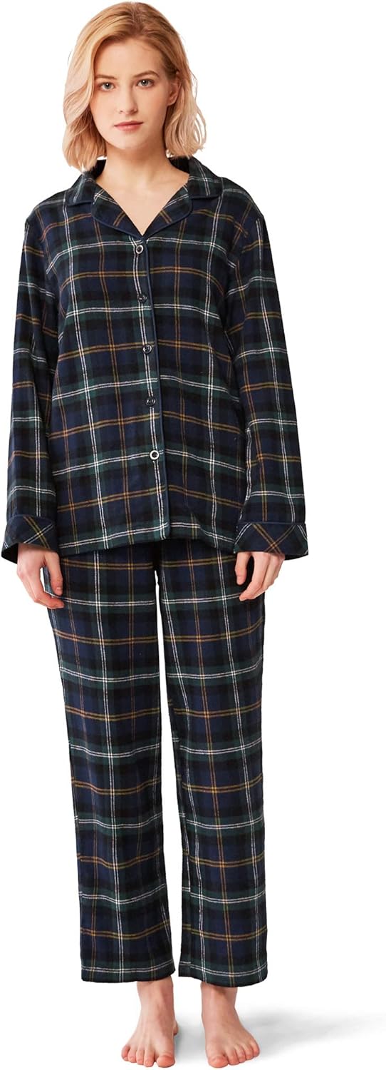 Womens flannel pyjama set Outlet